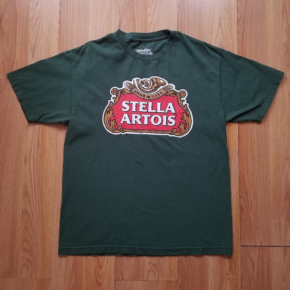 Stella Artois Beer Logo Short Sleeve T-Shirt